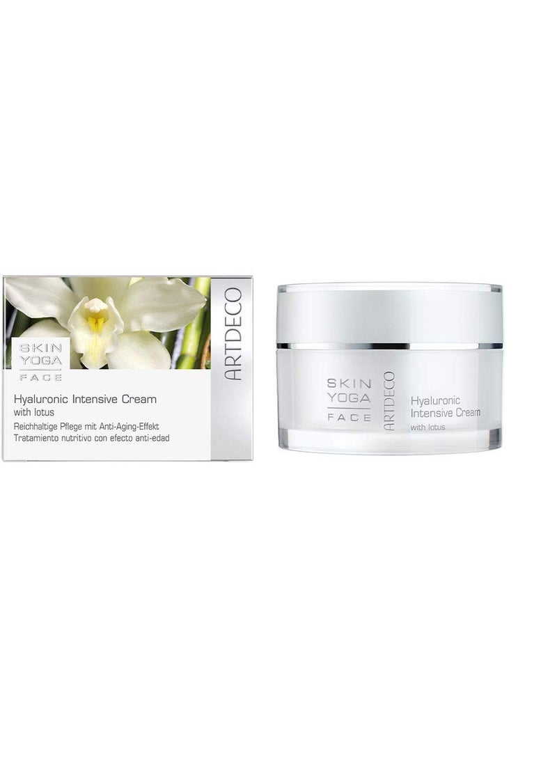 ARTDECO ARTDECO Hyaluronic Intensive Cream - Moisturizing Cream with Anti-Aging Effect - Reduces Tightness - Ideal for Dry, Mature & Even Sensitive Skin - Facial Skin Care - Hyaluronic Acid - 1.75 Fl Oz  - Image 3