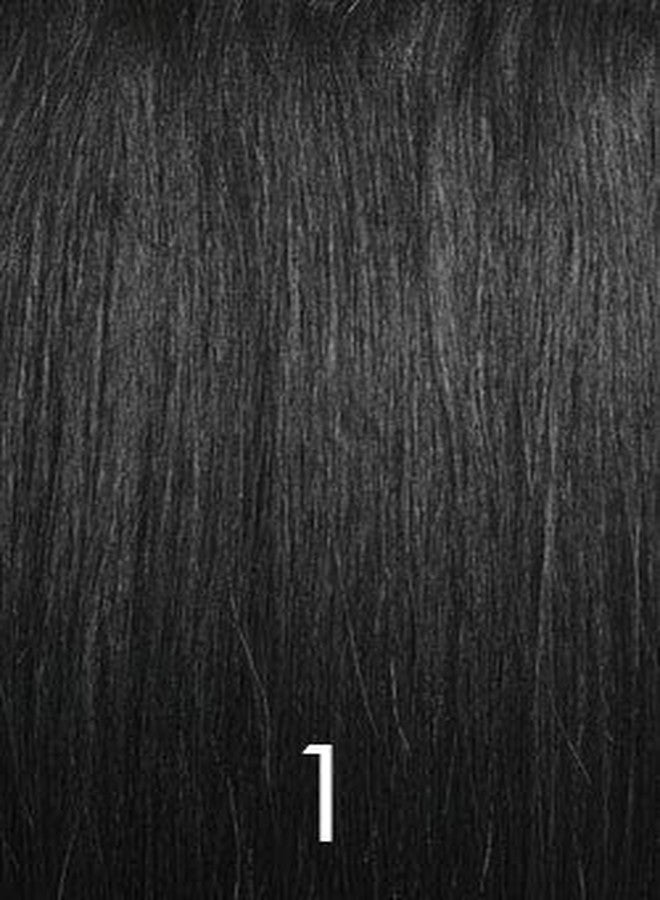 جانيت كوليكشون باروكة شعر مستعار من الدانتيل الطبيعي من مجموعة جانيت، بقصة عميقة، من زارا (1 (أسود فاحم)) - Image 5