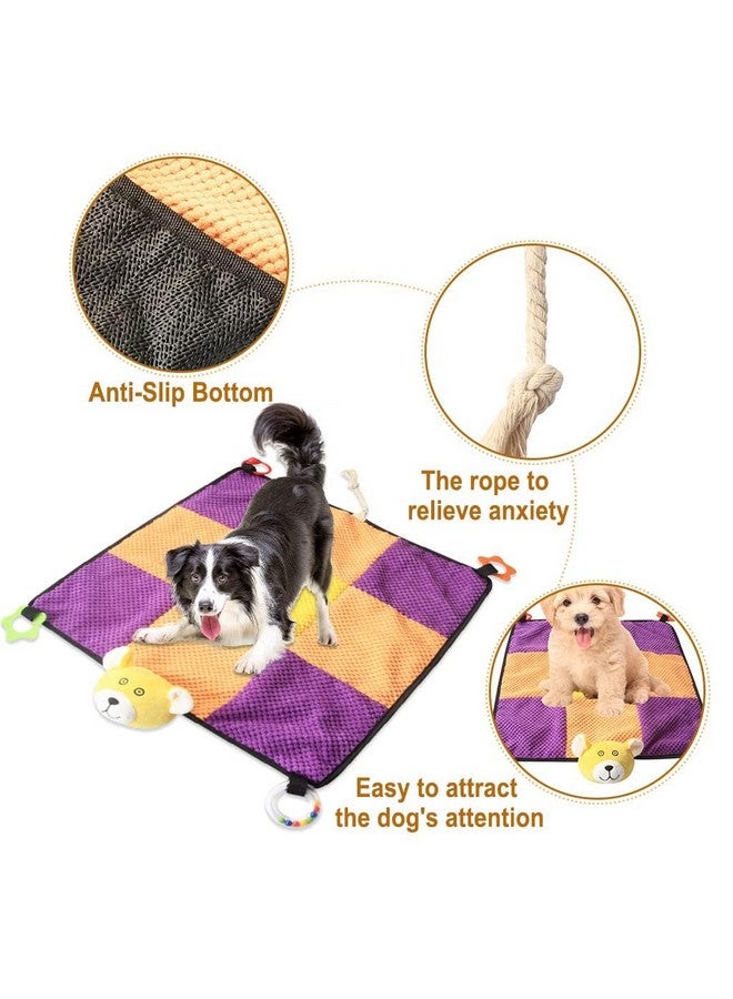 IFOYO Puppy Toy Mat, Puppy Chew Toys with Teething Ropes, Durable Dog Sleeping Pad, Interactive Toy for Small Medium Dogs Cats - Image 3