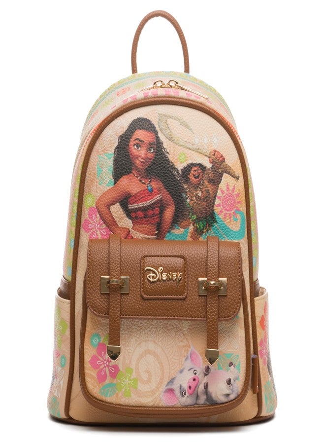 Wondapop Moana Making Waves 11" Vegan Leather Mini Backpack - Image 1
