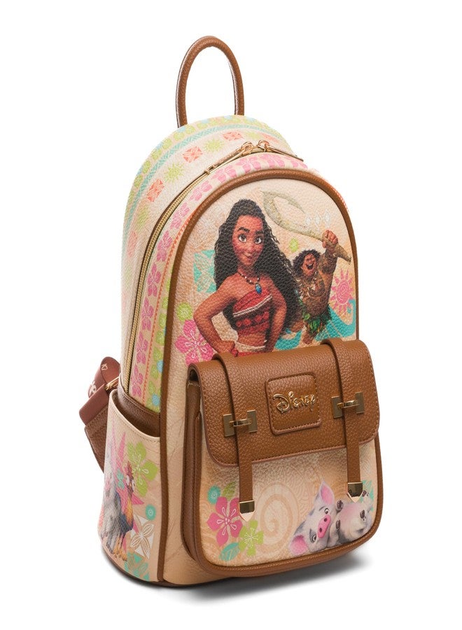 Wondapop Moana Making Waves 11" Vegan Leather Mini Backpack - Image 2