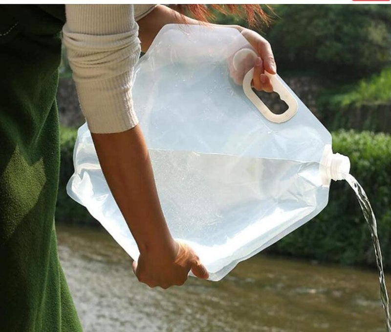 MURCY Portable Collapsible Water Storage Tank: The Ultimate Water Container for Camping, Hiking, and Survival (10 Liter, White) - Image 2