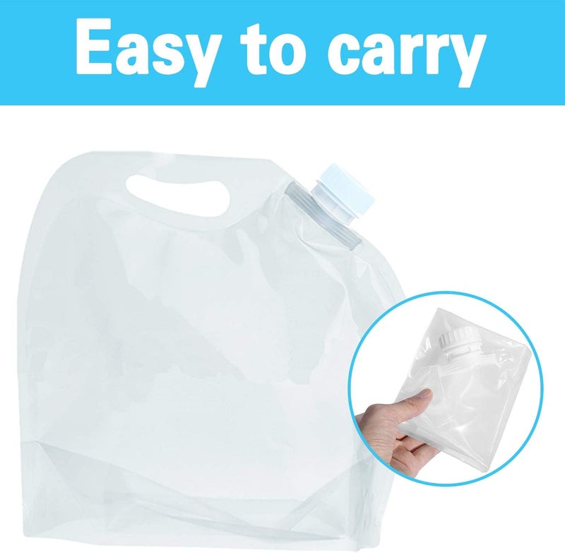 MURCY Portable Collapsible Water Storage Tank: The Ultimate Water Container for Camping, Hiking, and Survival (10 Liter, White) - Image 5
