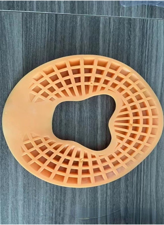 Generic - Silicone Pillow Soft Massage Face Relax Pillow Headrest SPA Beauty Salon Skin Care Cushion Pad Care Cushion Head Cradle Face Rest Cover Prone Pillow Retina Lying Pillow - Image 1
