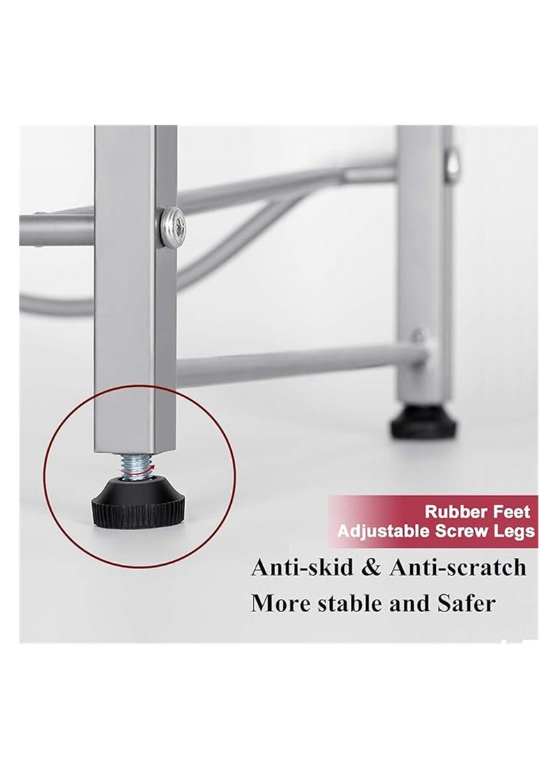 Water Bottle Storage Stand, 3 Tier Water Bottle Holder 5 Gallons Shelf, Heavy Duty Water Bottle Stand Storage for Kitchen Home and Office Easy To Assemble - Image 4