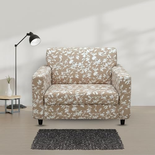 Bigkart Elastic Sofa Covers for 1 Seater Sofas | Polyster-Spandex, Stretchable, Sofa Covers for Single, Double and Triple Seater Sofas - Image 2