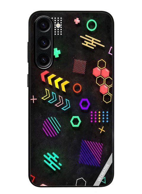 Protective Case Cover For Samsung Galaxy S23 Multiple Shapes Design Multicolour