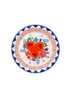 Tables Pack Of 12 Blue And Orange Pretty Floral Paper Plates - Recyclable Disposable Tableware For Boho Party Supplies, Encanto Mexican Fiesta, Summer Birthday - pzsku/Z8440DB49E5B2C3599E64Z/45/_/1691728722/ad51eac5-a340-4e98-8f01-7fd654001c77