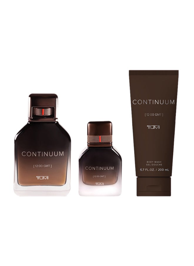Tumi CONTINUUM 12:00GMT EDP 100ml With 30ml Plus Shower Gel - Gift Set  - Image 1