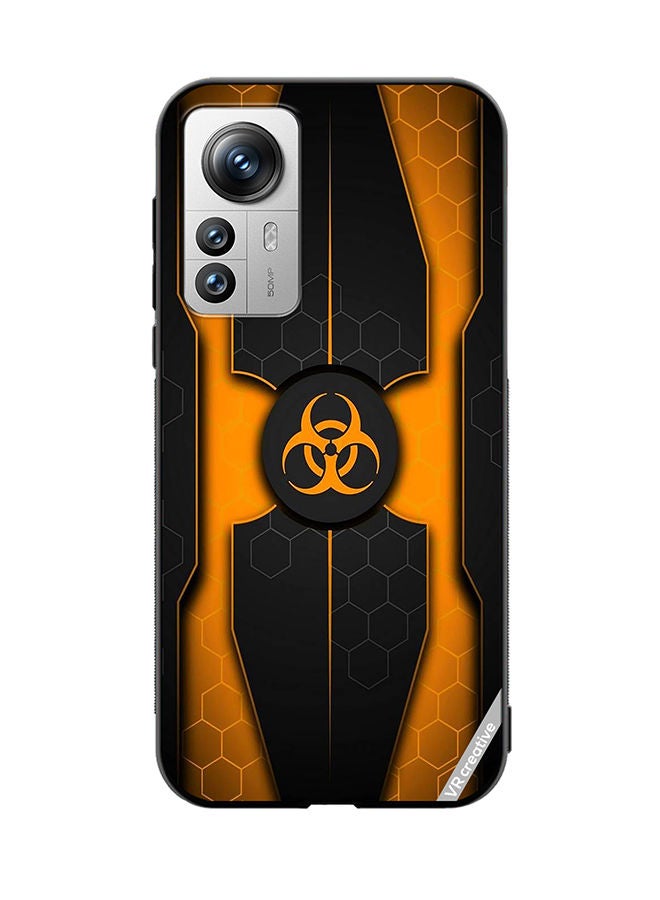 VR CREATIVE Protective Case Cover For Xiaomi 12X Abstract Design Multicolour - Image 1