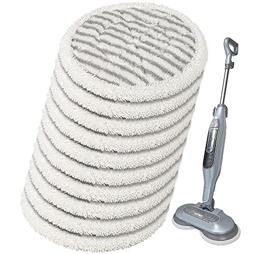 KVLZ Replacement Steam Mop Pads for Shark Steam Mop Pads Compatible with Shark S7000AMZ S7000 S7001 S7001TGT S7000 Series Steam & Scrub All-in-One Hard Floor Steam Mop (10-Pack) - Image 1