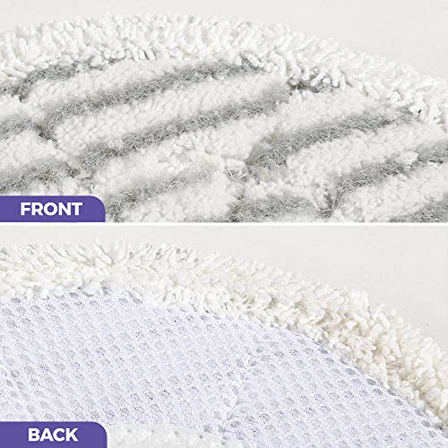 KVLZ Replacement Steam Mop Pads for Shark Steam Mop Pads Compatible with Shark S7000AMZ S7000 S7001 S7001TGT S7000 Series Steam & Scrub All-in-One Hard Floor Steam Mop (10-Pack) - Image 2