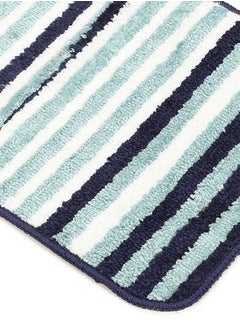 Status Contract Micro Milange Super Water Absorbed Bath Mat (Blue), 38 X 58 Cm  - Image 4