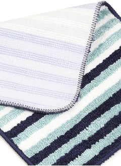 Status Contract Micro Milange Super Water Absorbed Bath Mat (Blue), 38 X 58 Cm  - Image 5