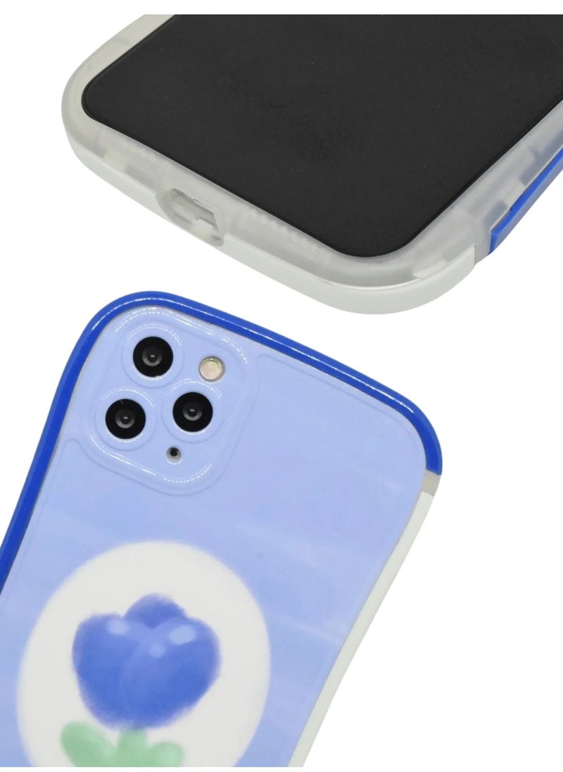 Houmt iPhone 11 Pro Max Curve Design Girls Cool Fashion Style Case with Camera Protection Full Shockproof Protective Cover  - Image 2