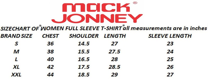 MACK JONNEY Women Striped T-Shirt || T-Shirt for Women || Full Sleeve T Shirt || T-Shirt-MACK640635 - Image 4