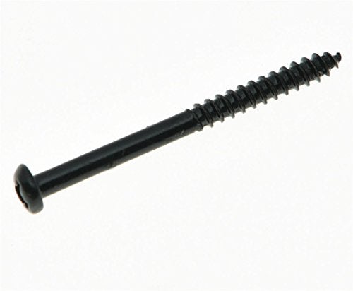 KAISH 4x Black Bass Pickup Mounting Screws Springs for Jazz J Bass or P Bass or P90 Pickups - Image 2