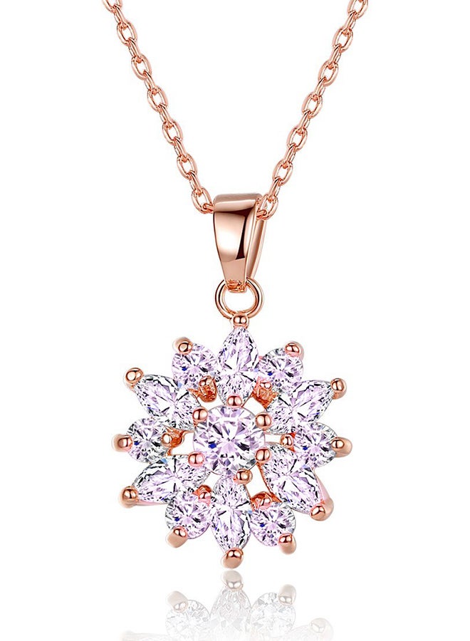 CYTHERIA 18 Karat Gold Plated Cubic Zirconia Jewellery Set - Image 3