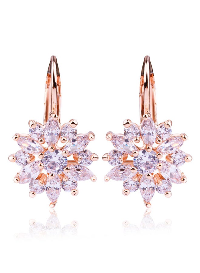 CYTHERIA 18 Karat Gold Plated Cubic Zirconia Jewellery Set - Image 2