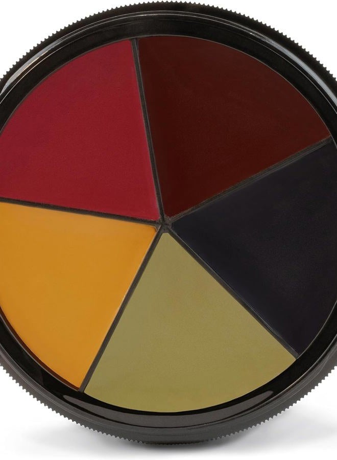 mehron Makeup ProColoRing Bruise 5 Color Wheel for Special Effects & Movies | Bruise Makeup Kit | SFX Paint | Halloween Special Effects - Image 1