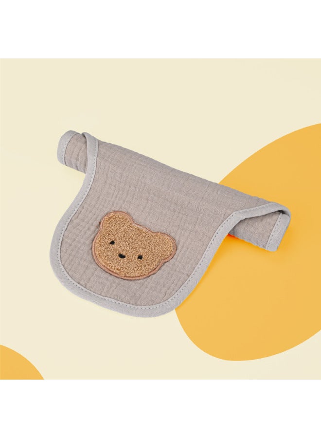 Baby Sweat-absorbent Towel Class A Pure Cotton Back Gauze Sweat Towel Baby Children's Kindergarten Pad Back Towel Sweat-absorbent Cotton