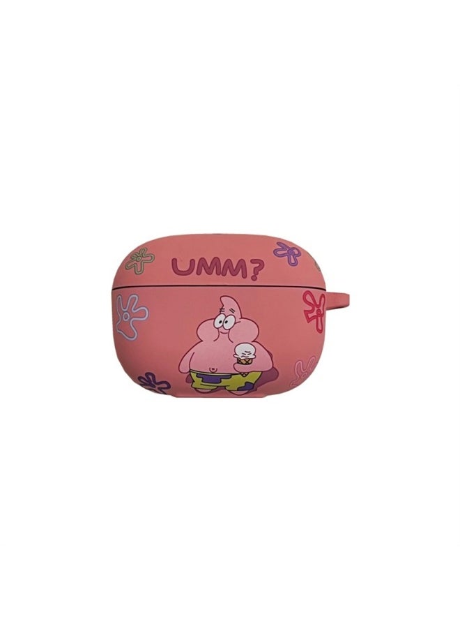 Generic - Applicable VIVO TWS3Pro/3E Wireless Bluetooth Headset Protective Case Cartoon Soft Case TWS4 Headset Case-Color:Silicone Soft Shell-pink Star-Model:Vivo Tws 3pro (protective Case) - Image 1