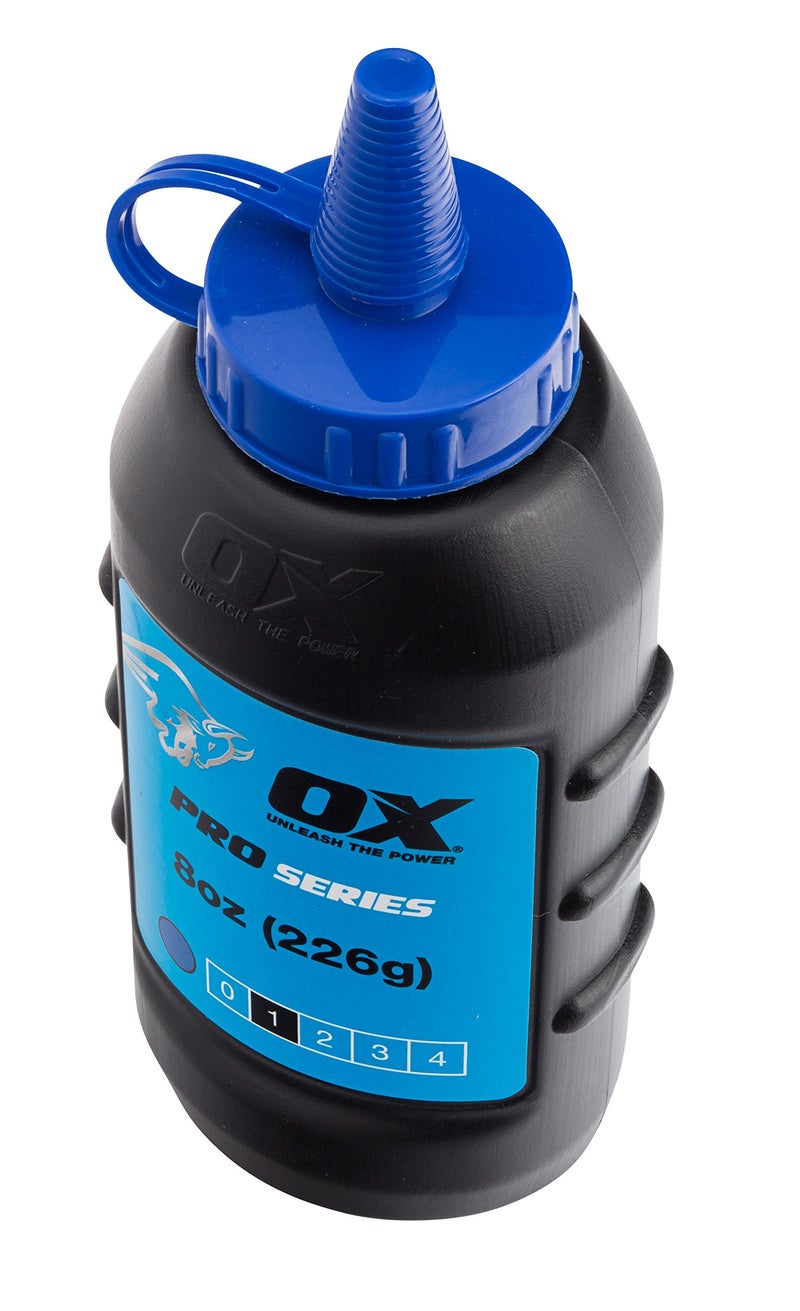 OX Tools 8 oz. Chalk Powder | Blue - Image 2