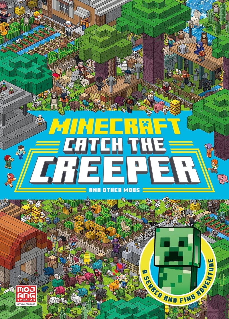 Minecraft Catch the Creeper and Other Mobs: Search for your favourite mobs in this official Minecraft Search and Find book! - Image 1