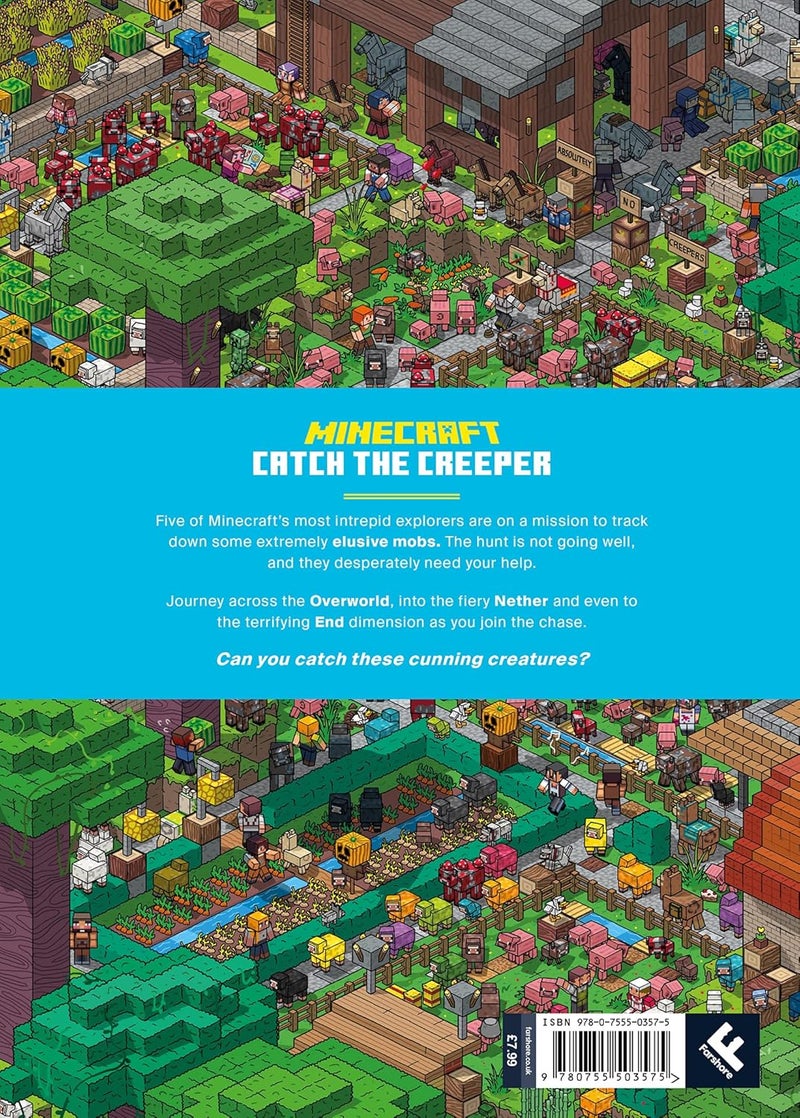 Minecraft Catch the Creeper and Other Mobs: Search for your favourite mobs in this official Minecraft Search and Find book! - Image 2