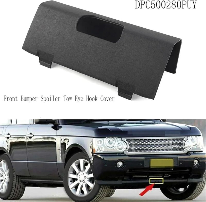 Vuzmode Front Bumper Spoiler Tow Hook Cover for Range Rover L322 - Image 2