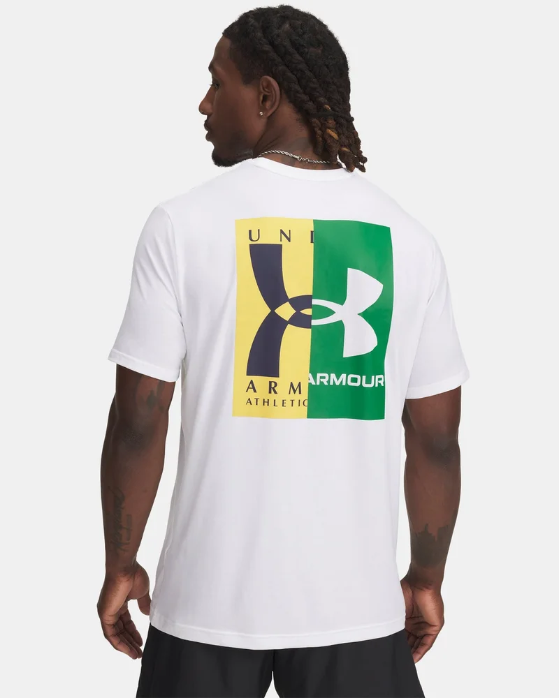 UNDER ARMOUR White Men's EVOL Logo T-Shirt for Men | Best Price UAE