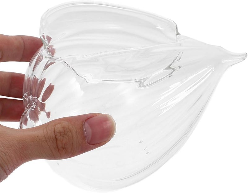 TOYANDONA 2pcs Conch Shell Glass Wine Cups 370ml Reusable Cocktail Beverage Drinking Mugs Unique Ocean-themed Glassware for Parties Home Bar Dining - Image 4