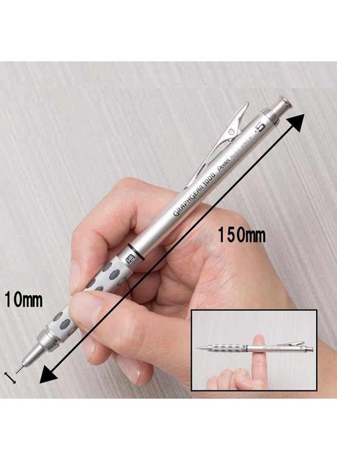 Pentel Graph Gear 1000 قلم رسم ميكانيكي 0.9 مم أصفر (PG1019) - Image 2