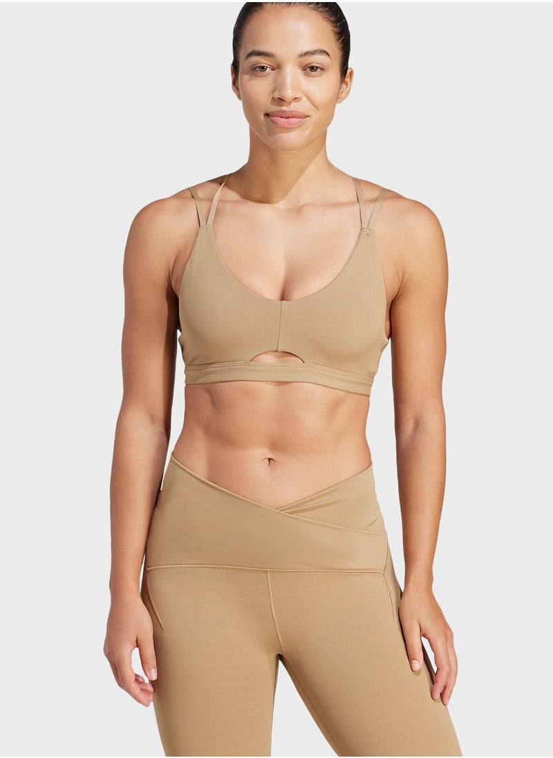 Adidas - Yoga Studio Luxe Light-Support Bra - Image 1
