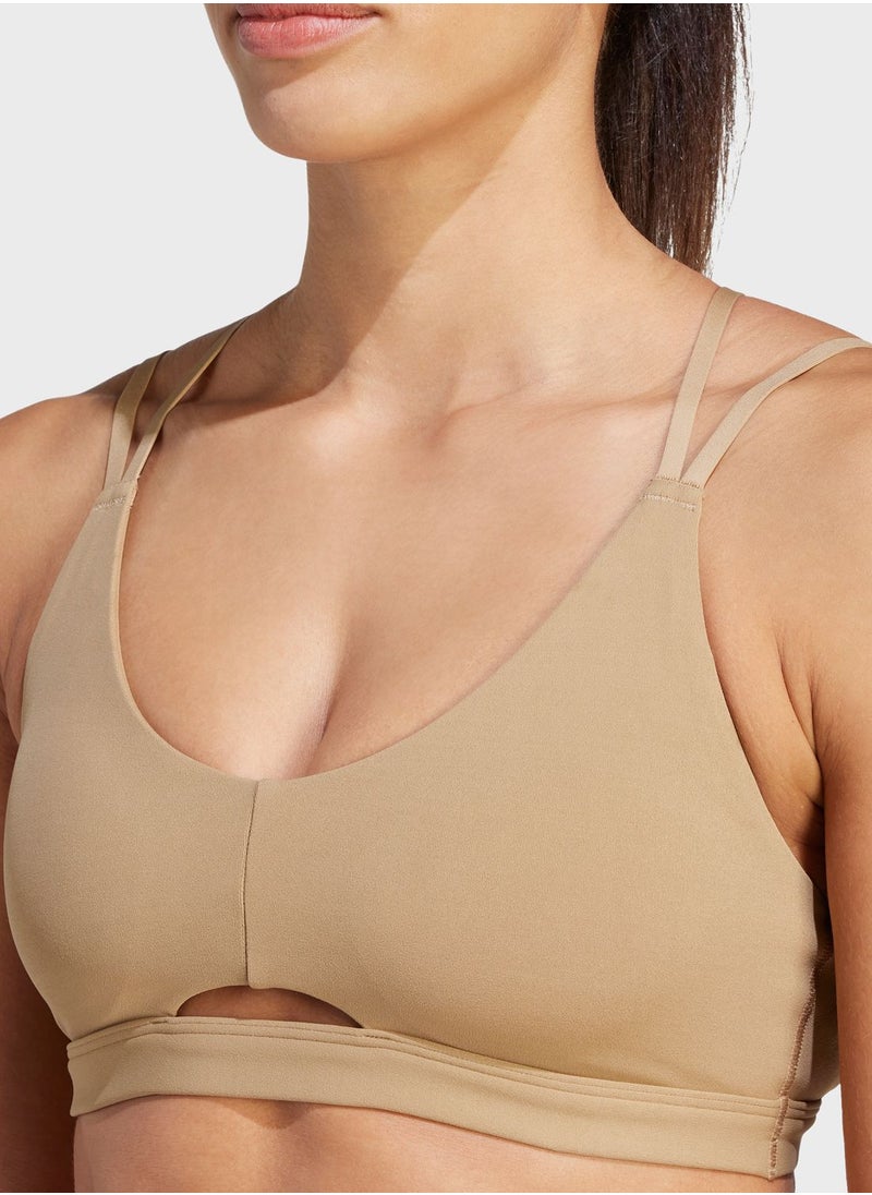 Adidas - Yoga Studio Luxe Light-Support Bra - Image 1