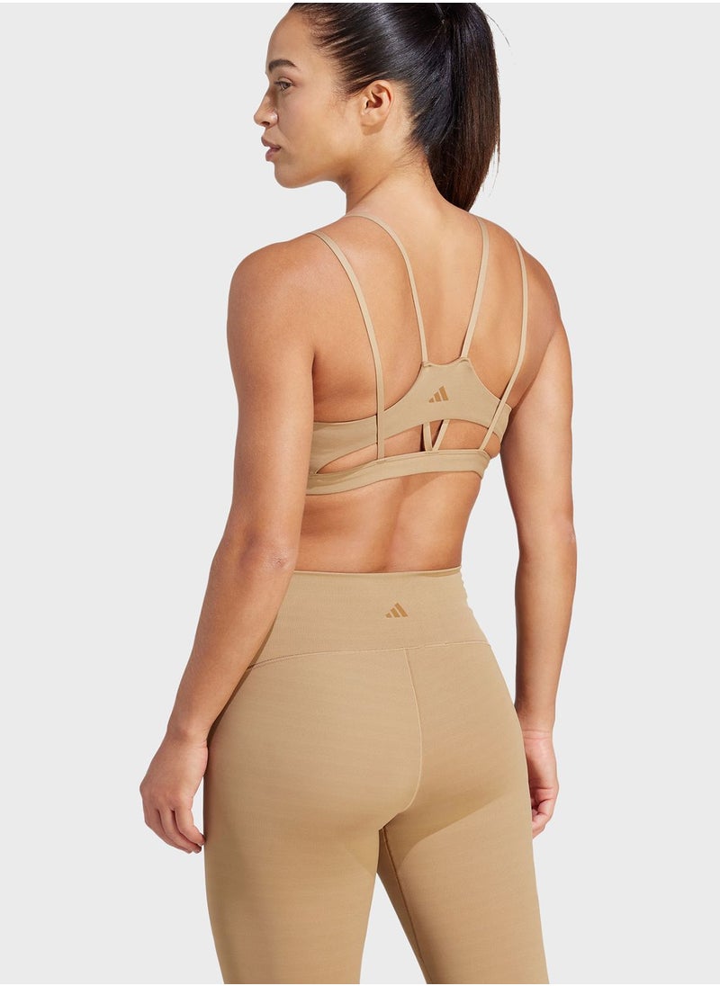Adidas - Yoga Studio Luxe Light-Support Bra - Image 1