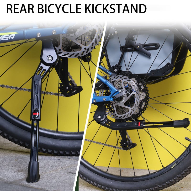 WEEROCK Adjustable Rear Bike Kickstand Aluminium Alloy Kick stand Fits For 22/24/26/28 Inch Mountain bike,Road bicycle,MTB,E-Bikes - Image 2