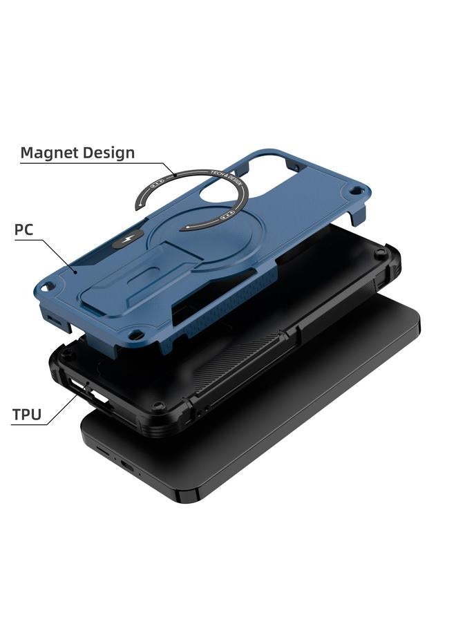 اس-توب جراب لهاتف Samsung Galaxy A25 5G Armor MagSafe Holder PC Hybrid TPU - Image 4