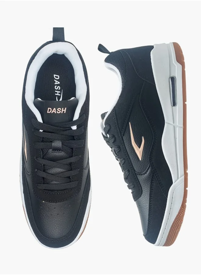 Dash Womens Logo Detailed Sports Shoes With Lace-Up Closure
