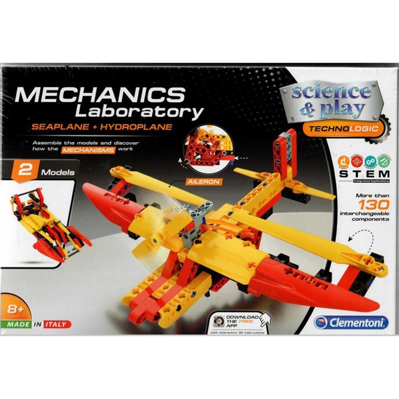 Clementoni - Science Mechanics Laboratory Seaplane and Hydroplane - 17371 - Image 1