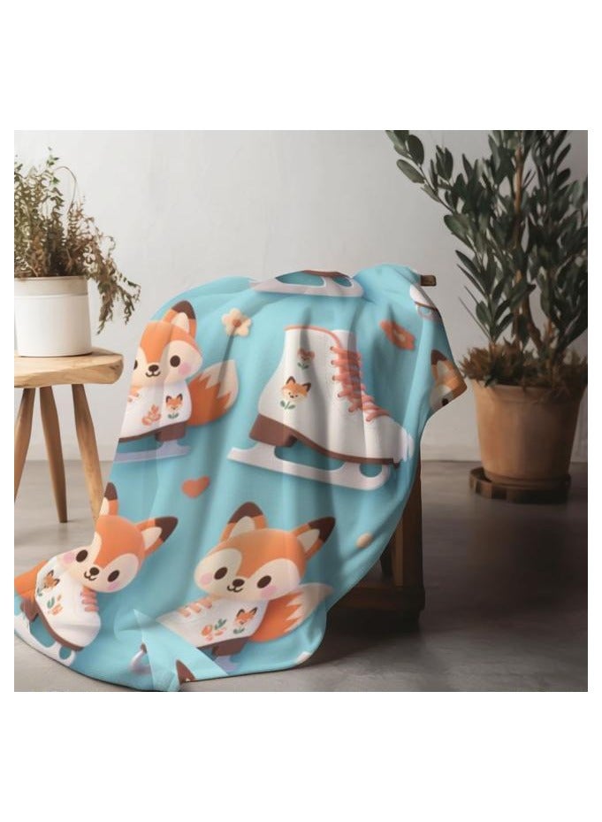 general Flannel thin blanket (warm and comfortable, suitable for sleep, gaming, dust removal and sandproof) 150cm*200cm - 535 - Image 5