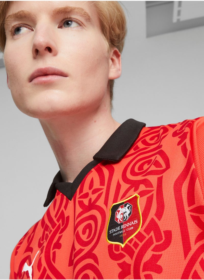 PUMA Stade Rennais F.C. 23/24 Mens Home Jersey  - Image 3