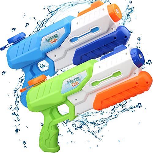 Amarlozn Jumbo Water Gun Toy for Kids Powerful Beach Sand Toy Cool Water Blaster Soaker Pistol for Adults Large Capacity Summer Party Swimming Pool Fighting Outdoor Game Gift for Boys Girls Adults1200 cc - Image 1