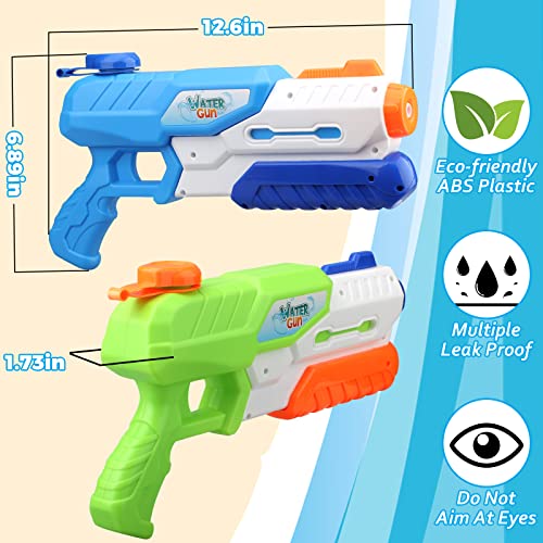 Amarlozn Jumbo Water Gun Toy for Kids Powerful Beach Sand Toy Cool Water Blaster Soaker Pistol for Adults Large Capacity Summer Party Swimming Pool Fighting Outdoor Game Gift for Boys Girls Adults1200 cc - Image 5