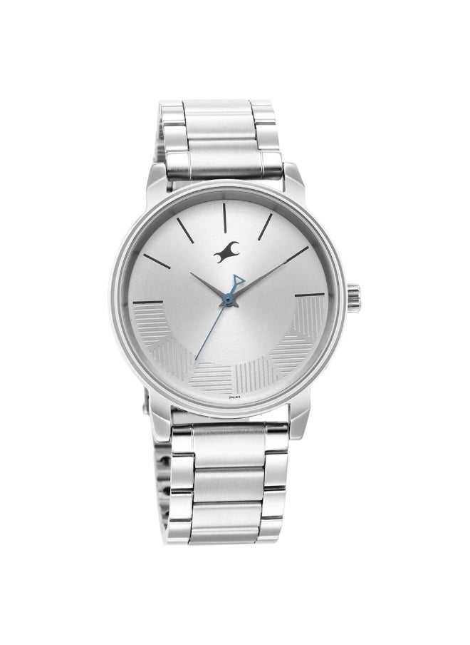 fastrack - Fastrack Analog Silver Dial Men's Watch-3291SM02, IPS - Image 1
