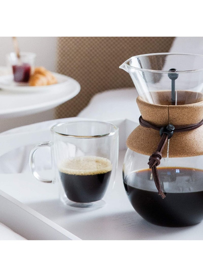 بودوم طقم كوبين إسبريسو مزدوج الجدار - Image 4