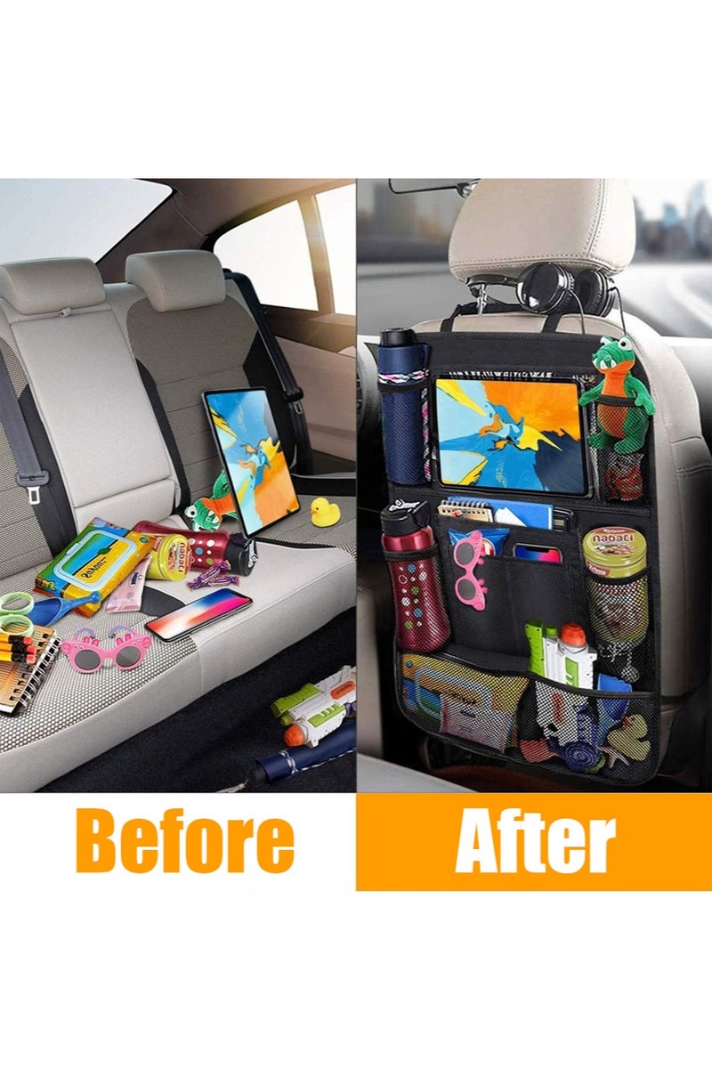 Leon Home (2 pieces) Car Seat Organizer, Driver and Passenger Seat Back Organizer - Image 3