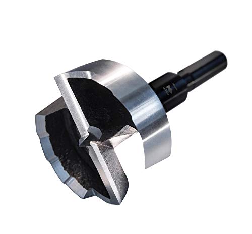 Fisch Black Shark Forstner Drill Bit, Premium Forged Steel Bit for Woodworking, Precision Wave Design, No-Slip Shank, Made in Austria (2 in) - Image 5