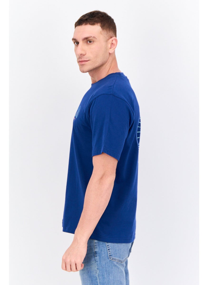 Penfield Men Crew Neck Short Sleeve Graphic Print T Shirt, Dark Blue  - Image 4
