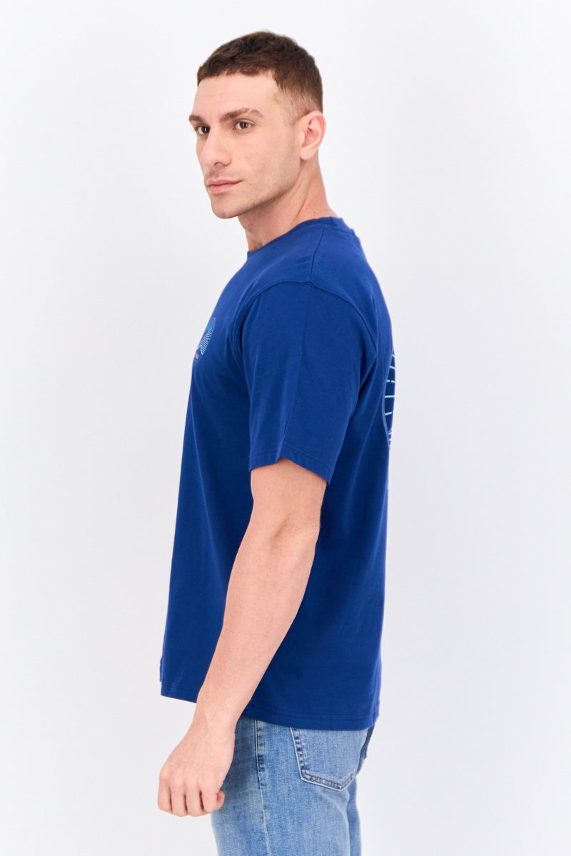 Penfield تي شيرت رجالي بأكمام قصيرة وياقة دائرية، لون أزرق داكن - Image 4